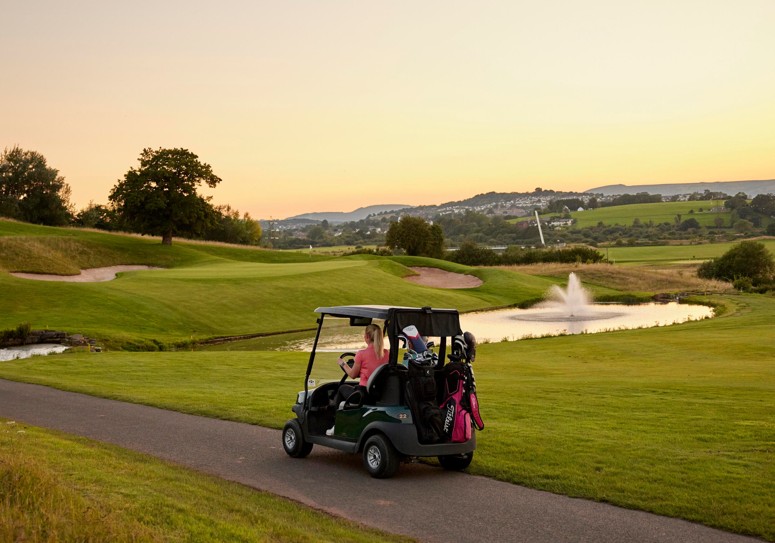 Golf Buggy on The Twenty Ten Course